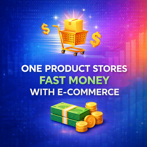 One Product Stores - Fast Money With E-Commerce (Includes Everything)
